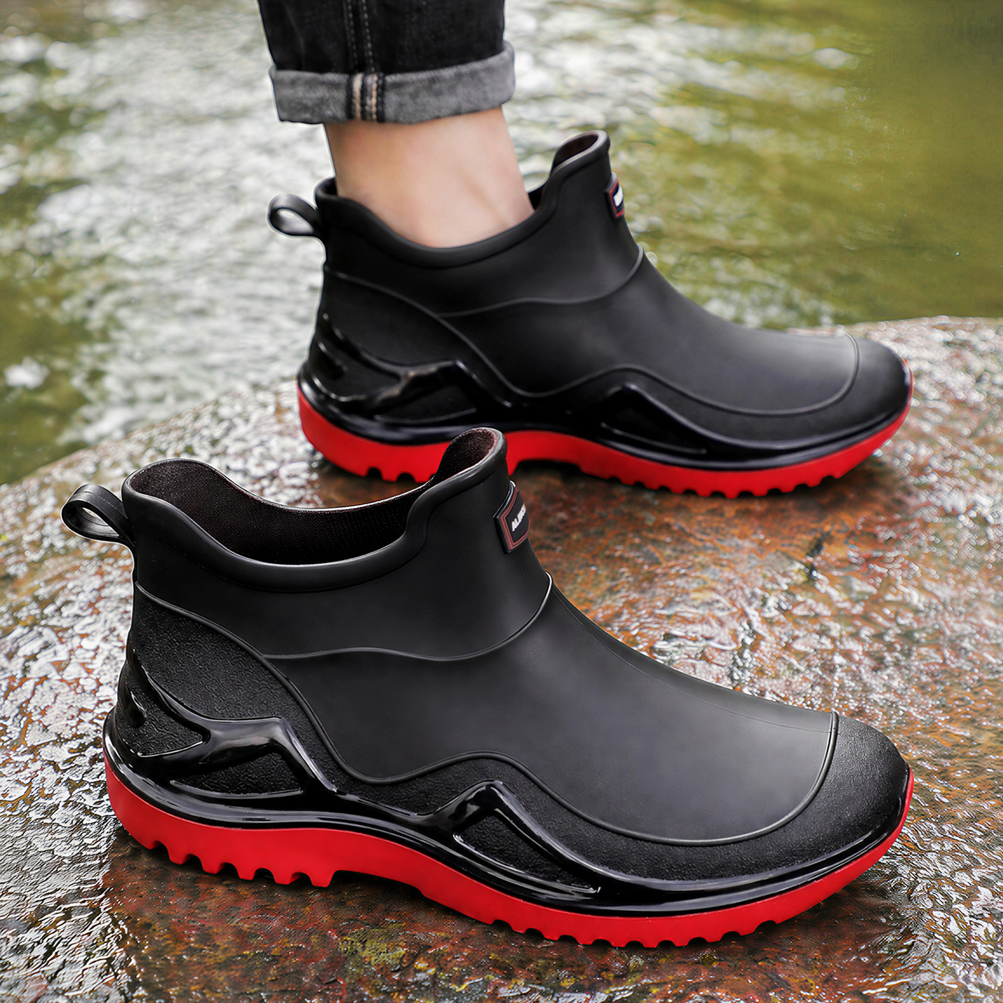 Fishing Boots - Men's casual rain boots Four Seasons