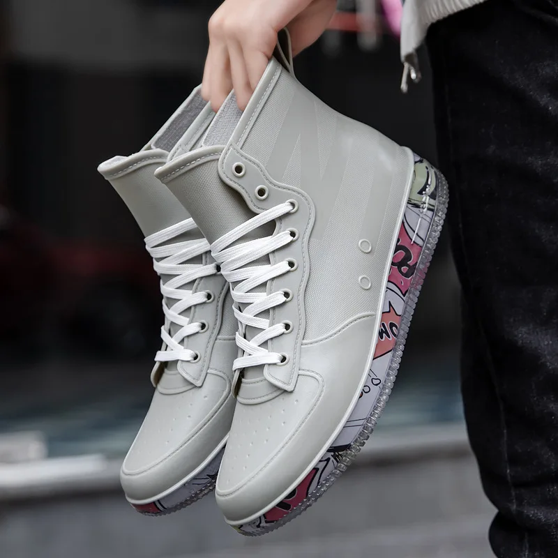 Men Rain Boots Fashion Trendy  - Fishing Boots avis et prix