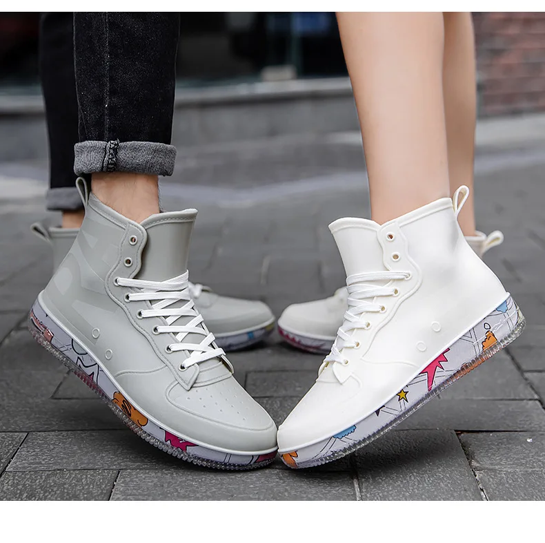 Men Rain Boots Fashion Trendy  - Fishing Boots avis et prix