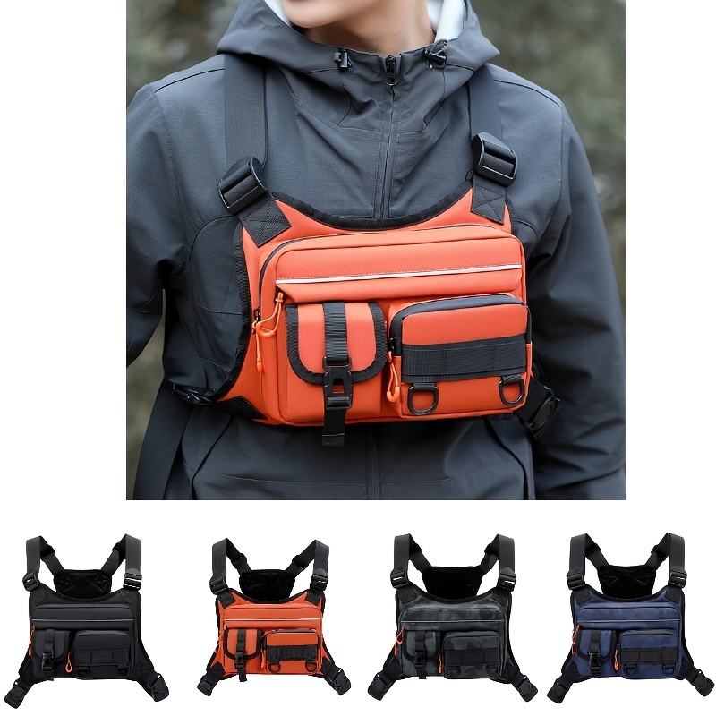 Men's Tactical Chest Bag, Runn - Fishing Vest avis et prix