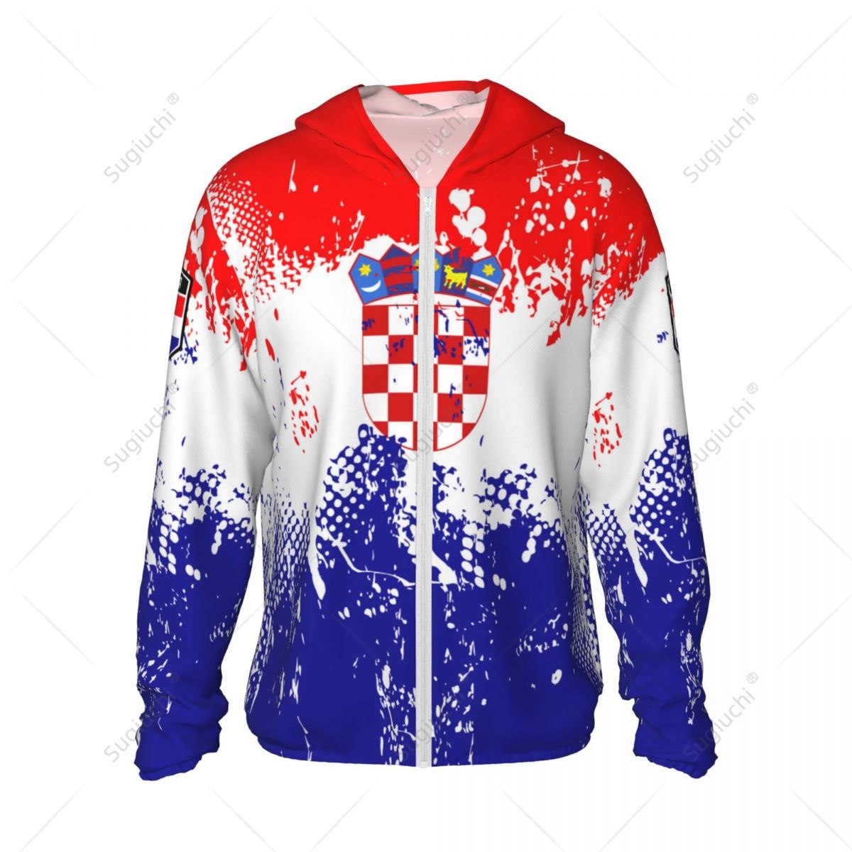 Croatia Flag Sun Protection Ho - Fishing Hoodie avis et prix