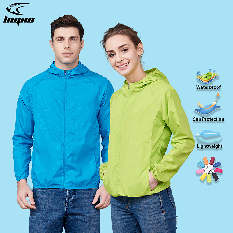 LNGXO Unisex Hiking Jacket Men - Fishing Rain Suit avis et prix