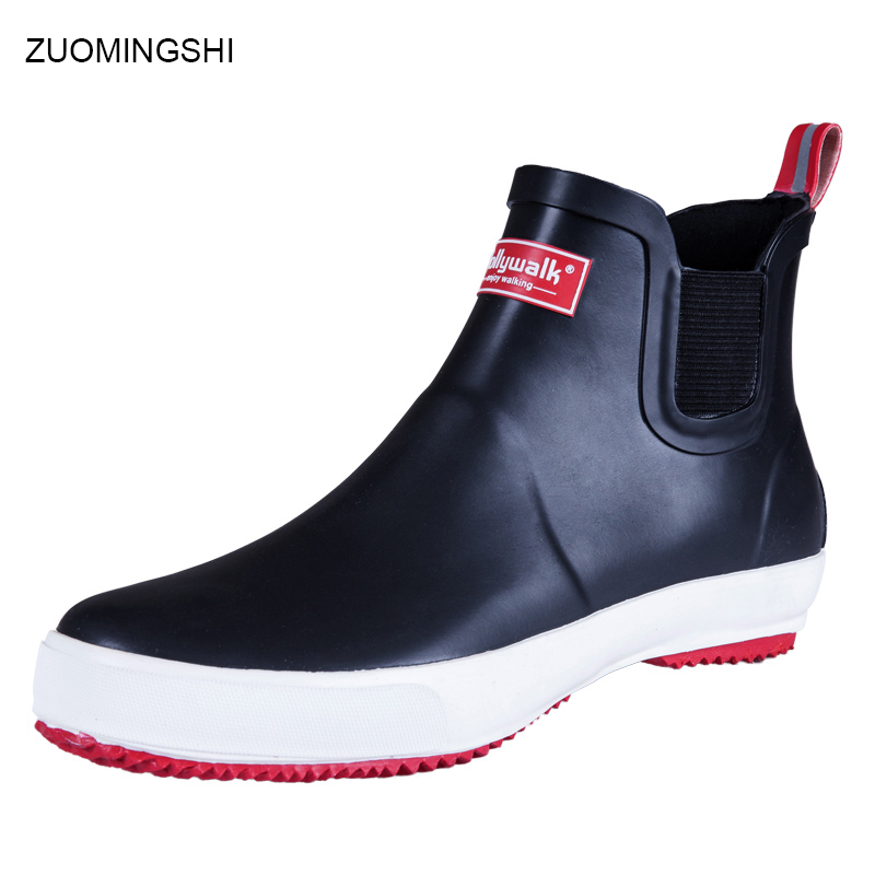Sale Men Rubber Rain Boots Gum - Fishing Boots avis et prix