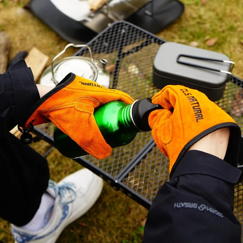 Heat Resistant BBQ Gloves Cowh - Fishing Gloves avis et prix