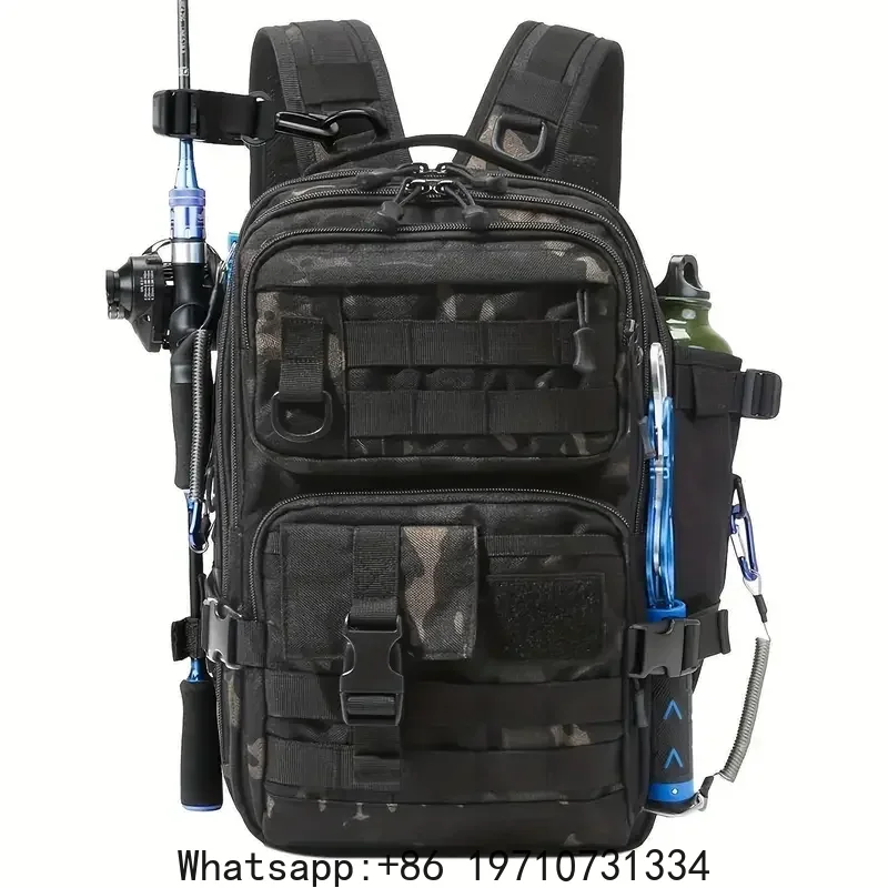1000D Waterproof  Backpack Tac - Fishing Bag Waterproof avis et prix