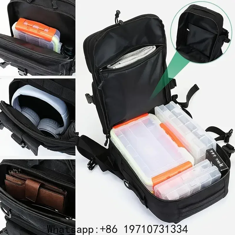 1000D Waterproof  Backpack Tac - Fishing Bag Waterproof avis et prix