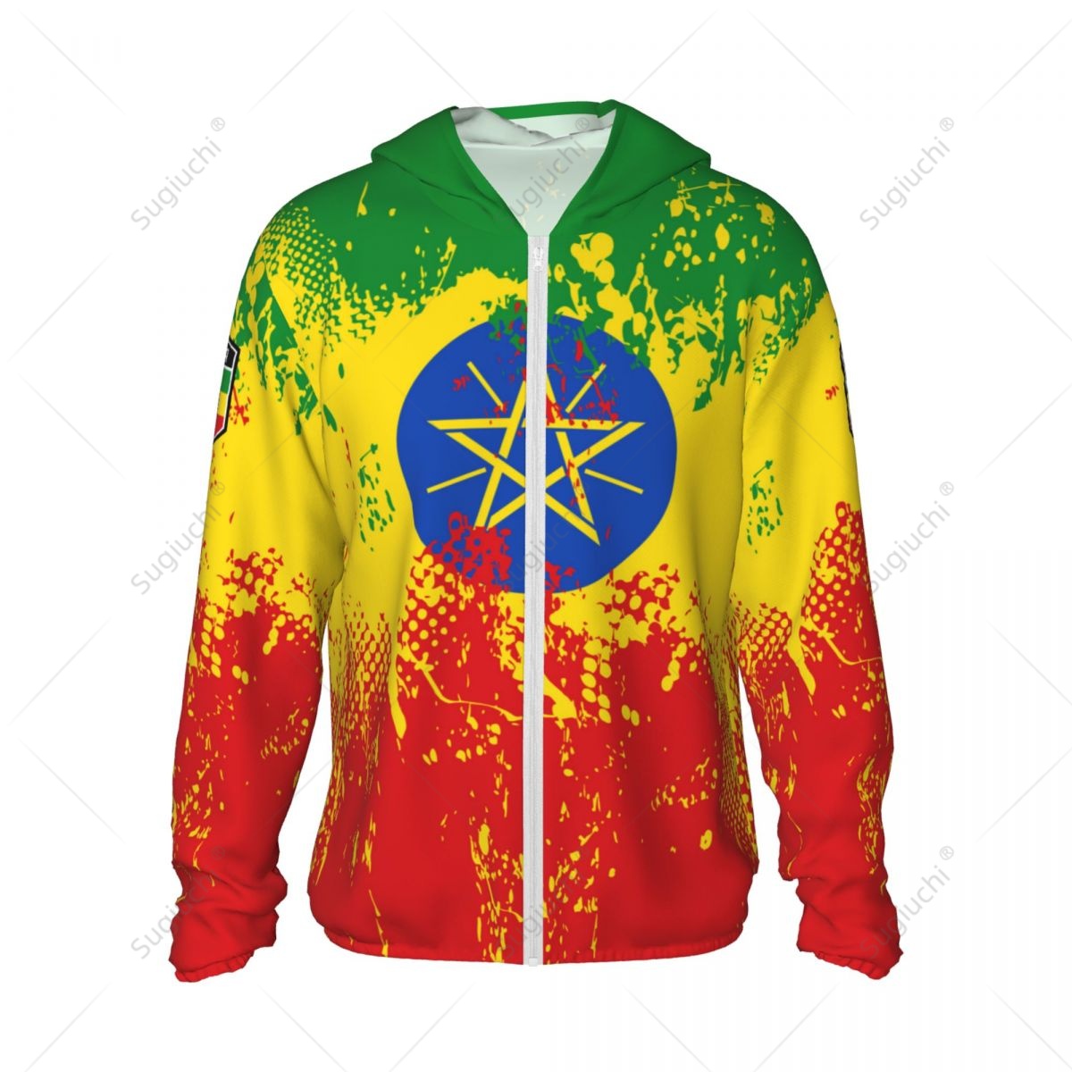 Ethiopia Flag Sun Protection H - Fishing Hoodie avis et prix