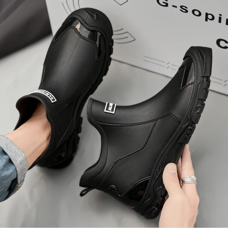 Waterproof Men's Rain Shoes Fa - Fishing Boots avis et prix
