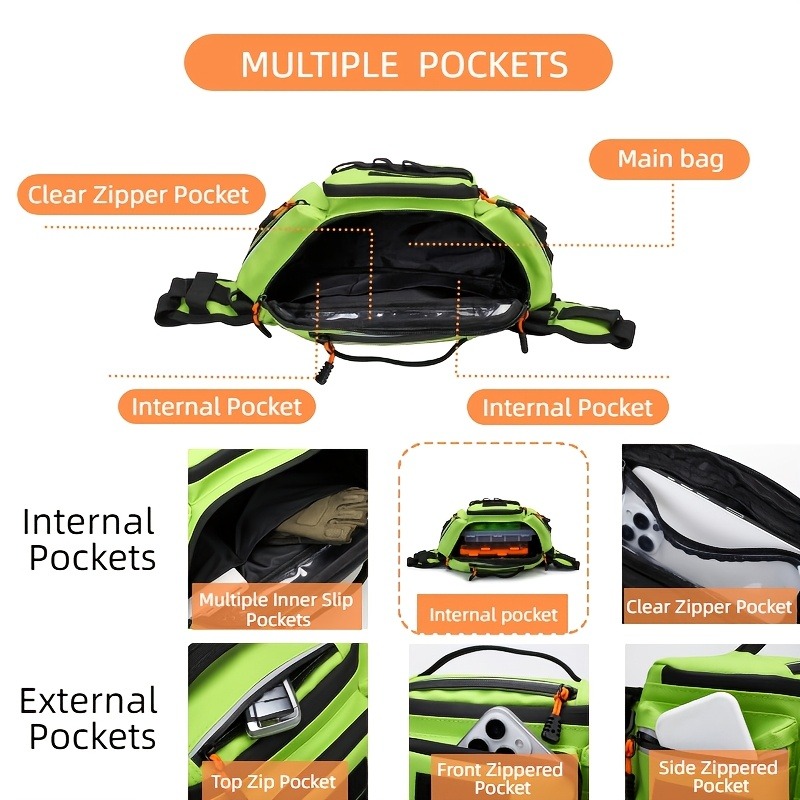 Large Capacity Multifunctional - Fishing Backpack avis et prix