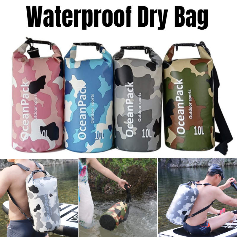 Waterproof Dry Bag Camouflage  - Fishing Bag Waterproof avis et prix