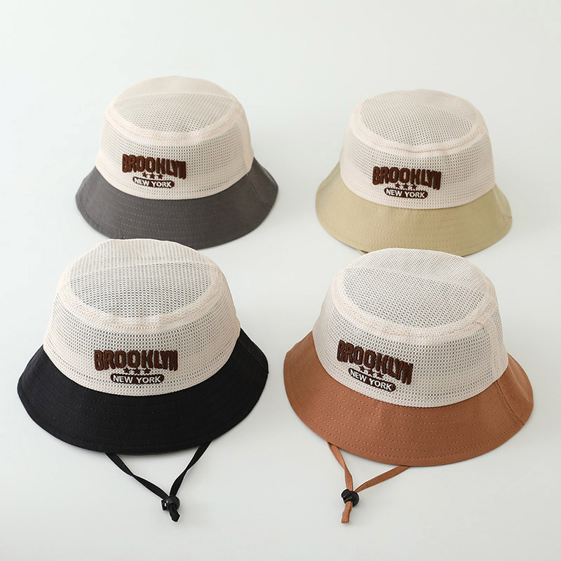 Letter Embroidered Baby Sun Ha - Fishing Hat avis et prix