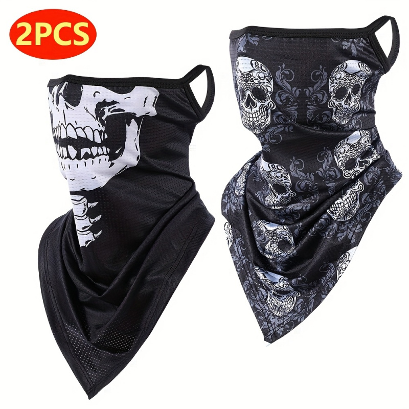 2-Pack, Men's Gothic Mask and  - Fishing Mask Sun Protection avis et prix