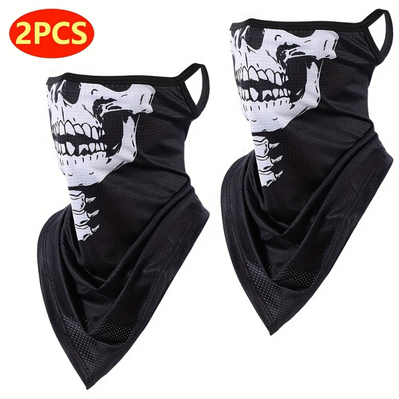 2-Pack, Men's Gothic Mask and  - Fishing Mask Sun Protection avis et prix
