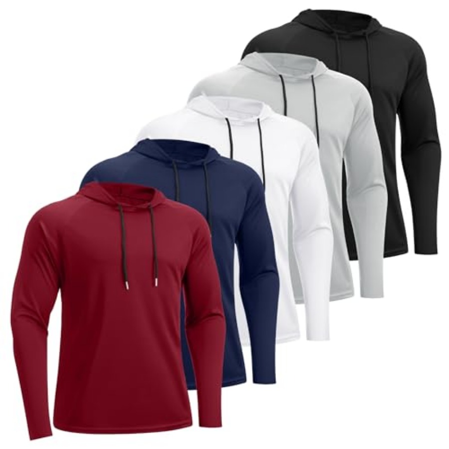 HovSiyla 5 Pack Men's Fishing  - Fishing Hoodie avis et prix