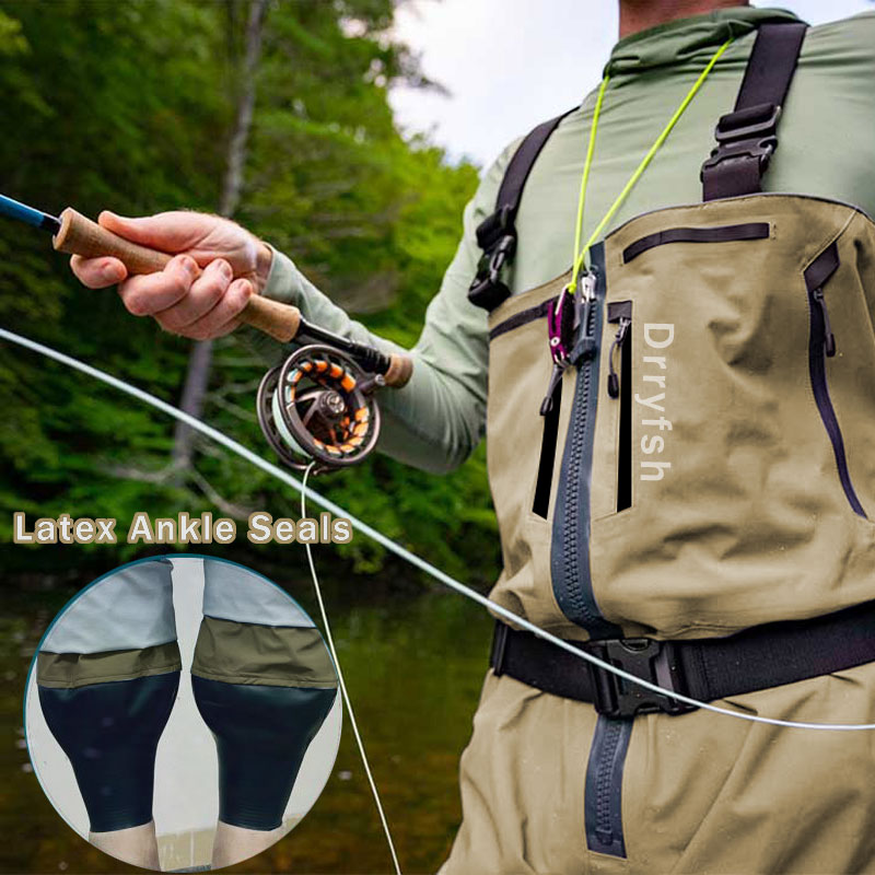 Zippered Waterproof Wader With - Fishing Waders avis et prix