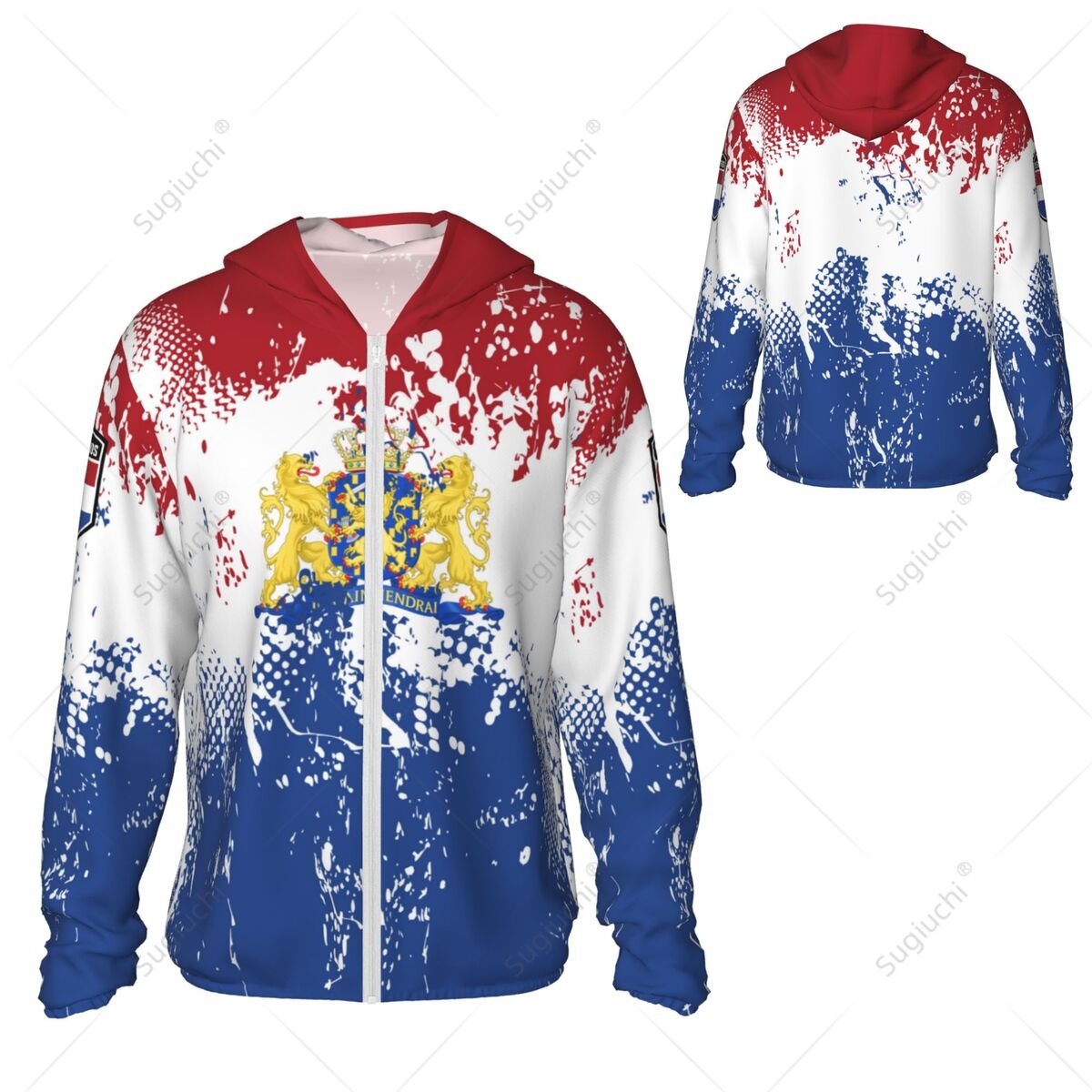 Netherlands Flag Sun Protectio - Fishing Hoodie avis et prix