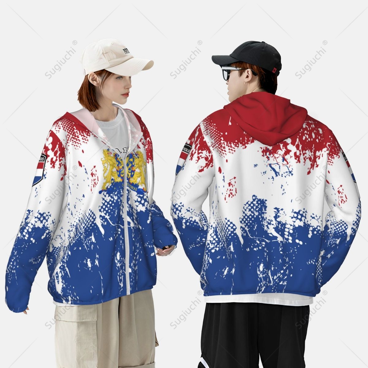 Netherlands Flag Sun Protectio - Fishing Hoodie avis et prix