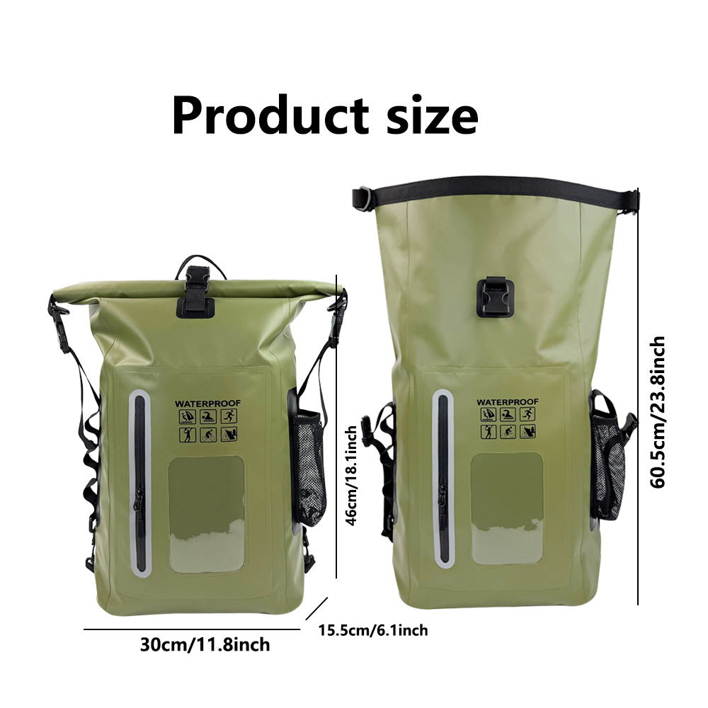 25L Waterproof Dry Bag Backpac - Fishing Bag Waterproof avis et prix