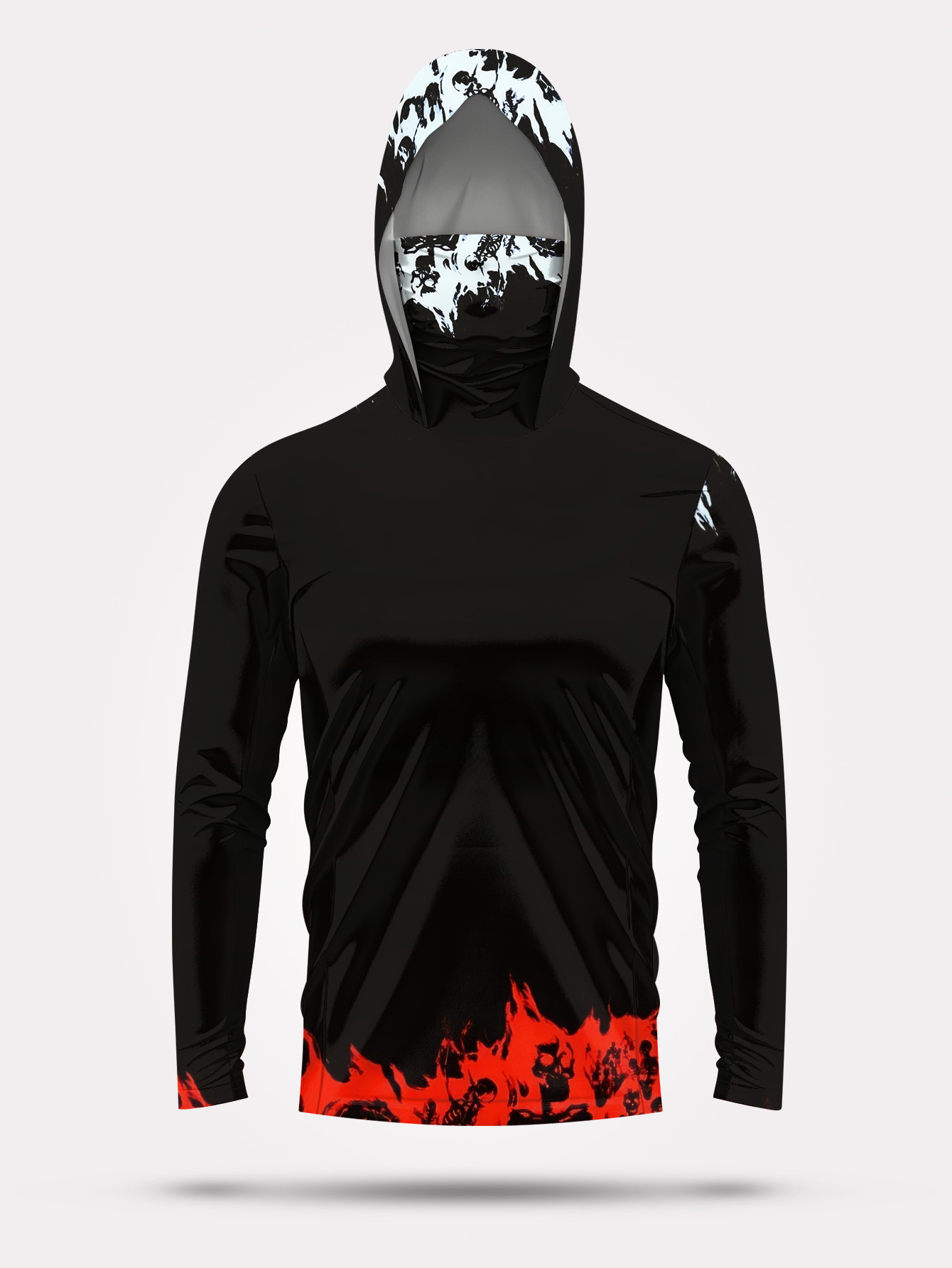 Men Hood Fishing Shirt long sl - Fishing Shirt Uv Protection avis et prix