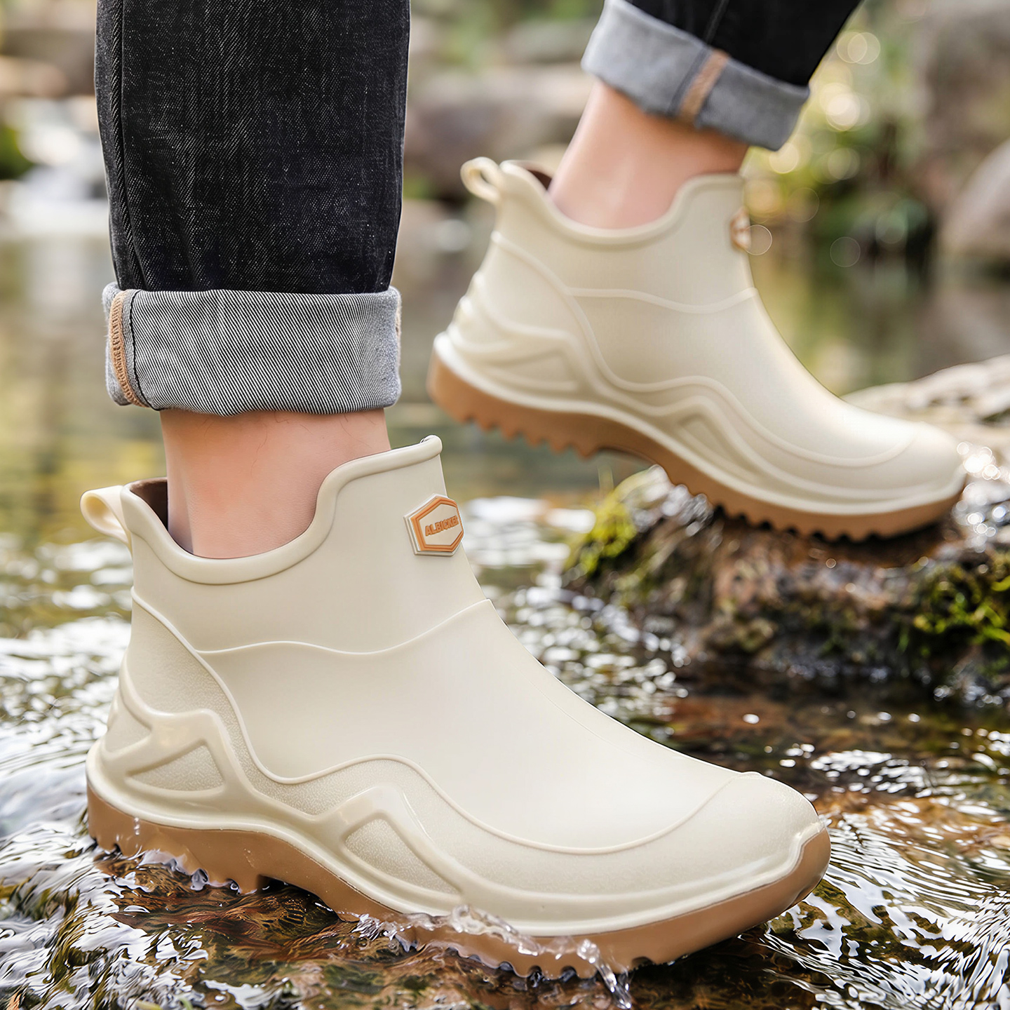 Men's casual rain boots Four S - Fishing Boots avis et prix