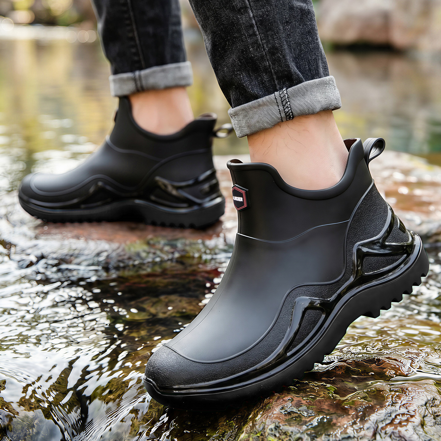Men's casual rain boots Four S - Fishing Boots avis et prix