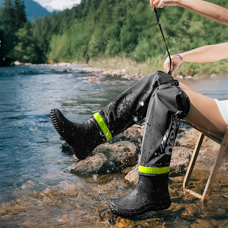 Foldable Outdoor High-top Rain - Fishing Boots avis et prix