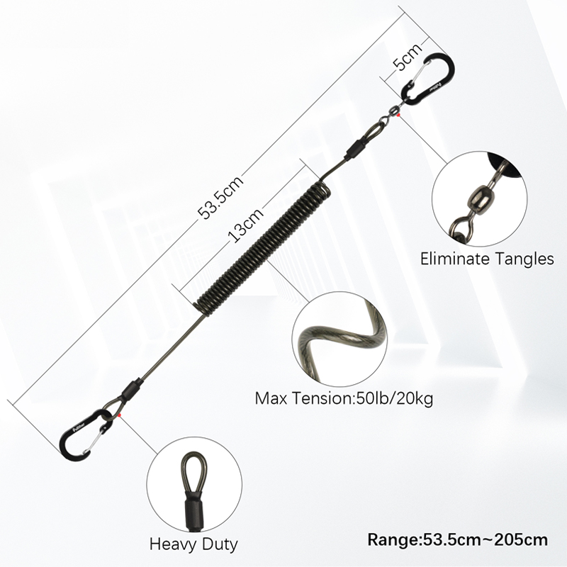 fishing tools Coiled Lanyards  - Fishing Belt avis et prix