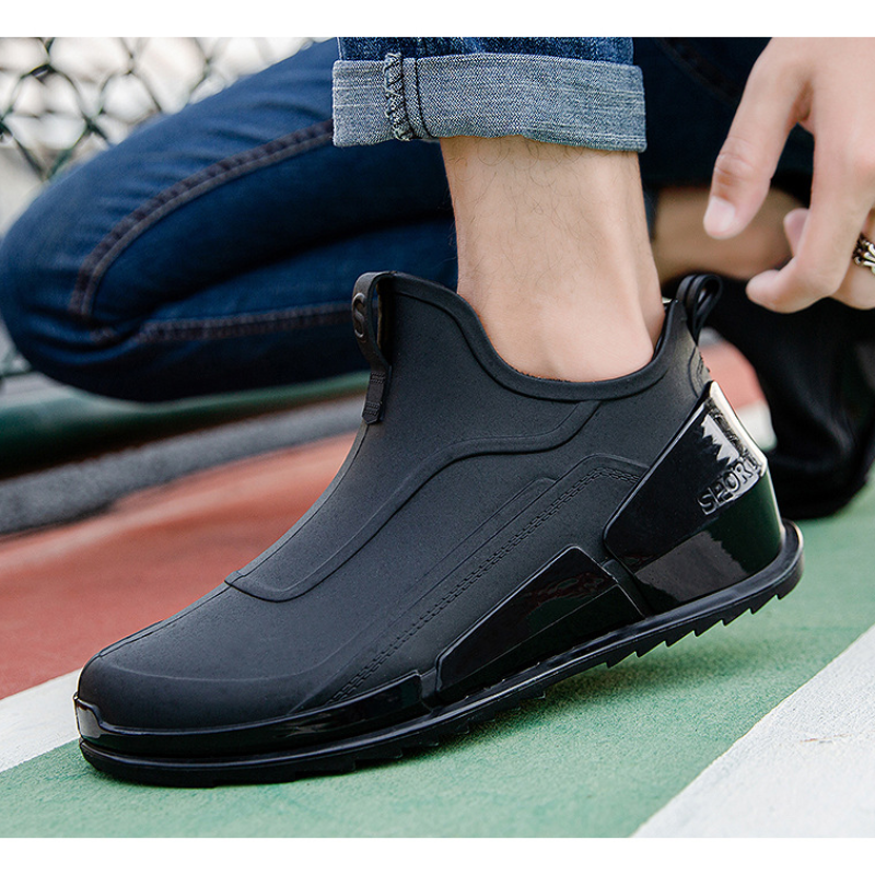 Summer men's short tube rain b - Fishing Boots avis et prix