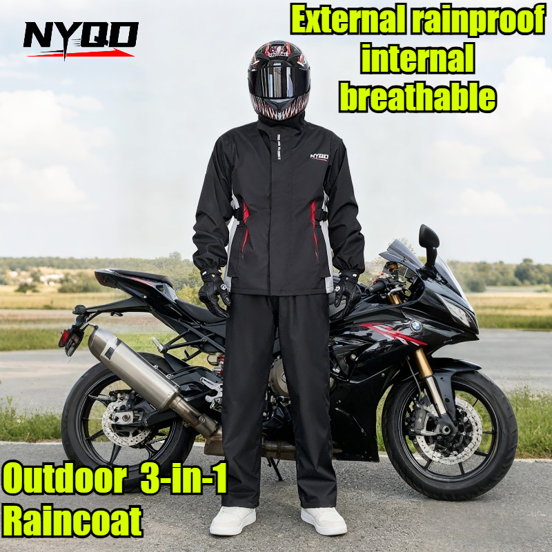 Motorcycle Raincoat Suit Men U - Fishing Jacket Waterproof avis et prix