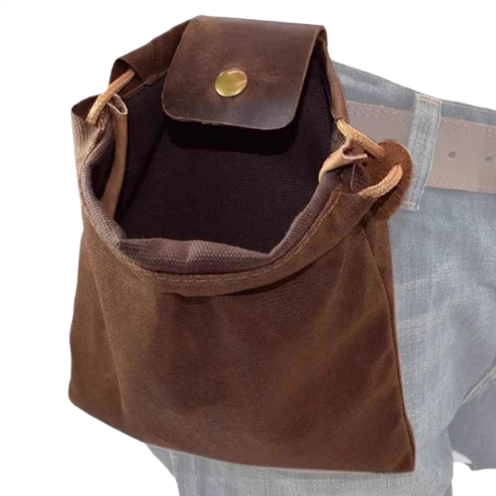 Portable Waxed Dump Pouch Mult - Fishing Belt avis et prix