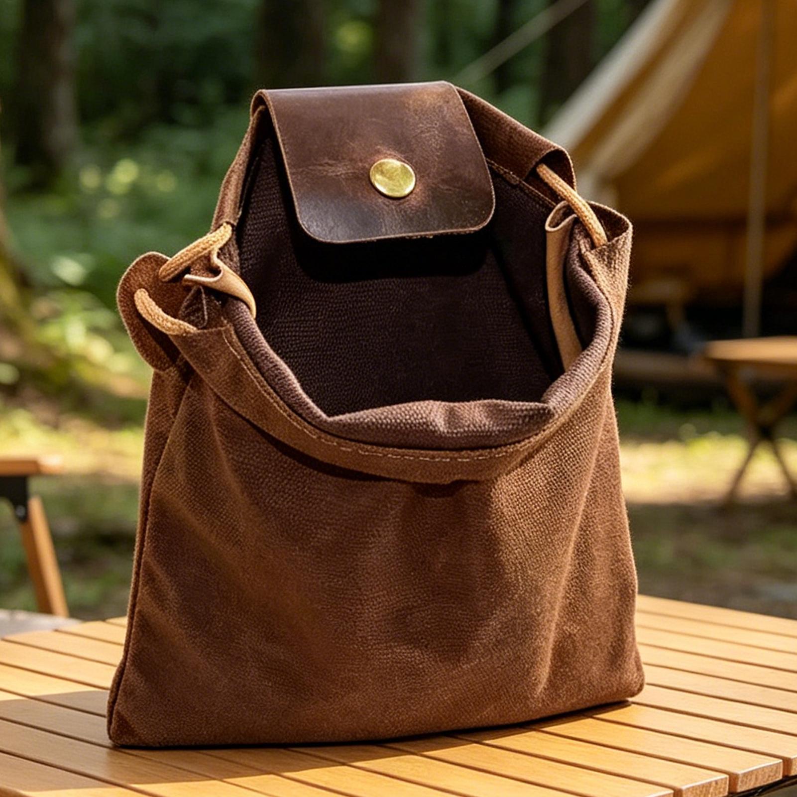 Portable Waxed Dump Pouch Mult - Fishing Belt avis et prix