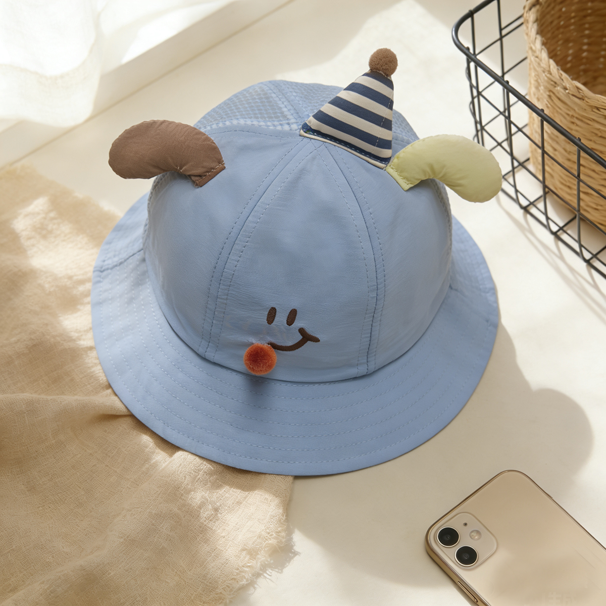 Cute birthday-themed embroider - Fishing Hat avis et prix