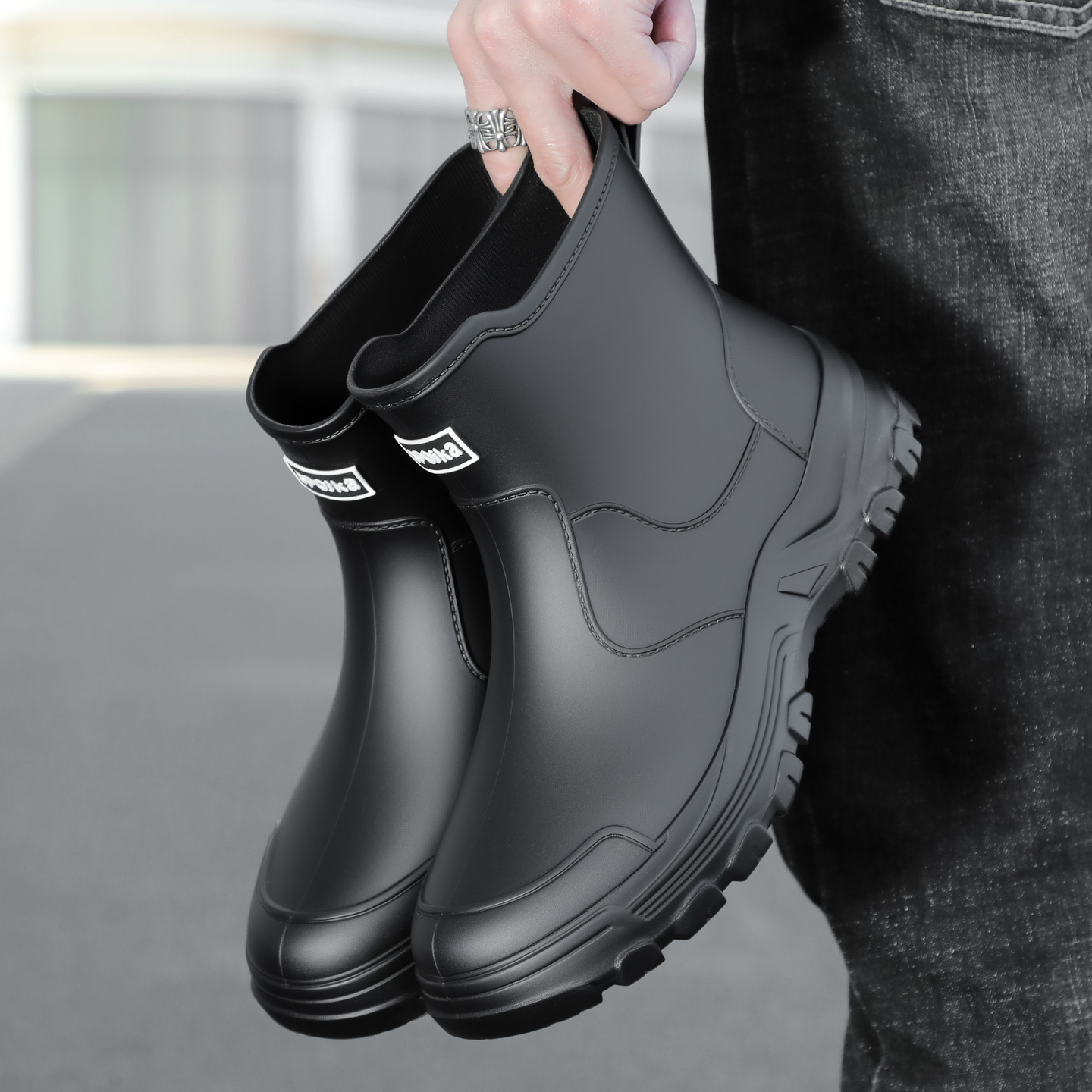 Fashionable new style men's mi - Fishing Boots avis et prix