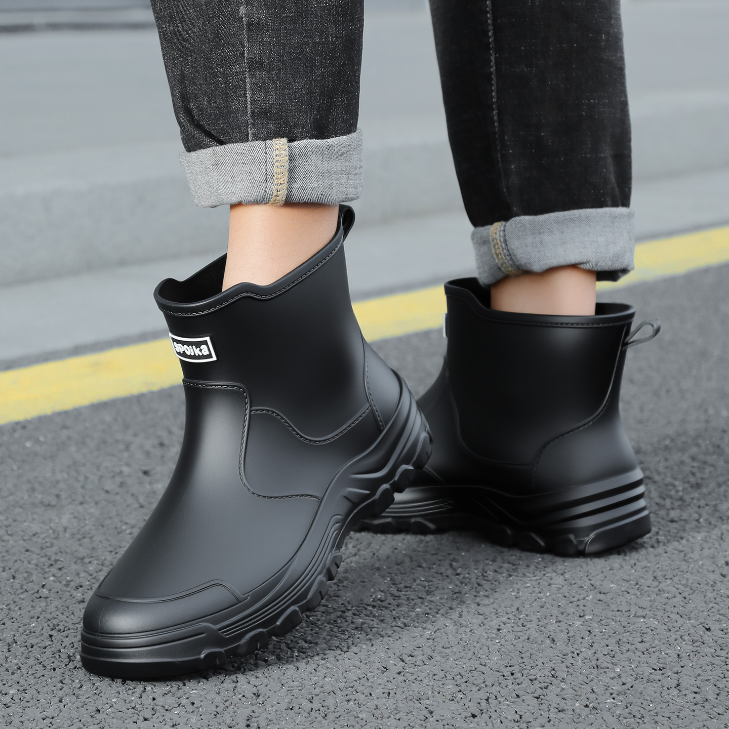 Fashionable new style men's mi - Fishing Boots avis et prix