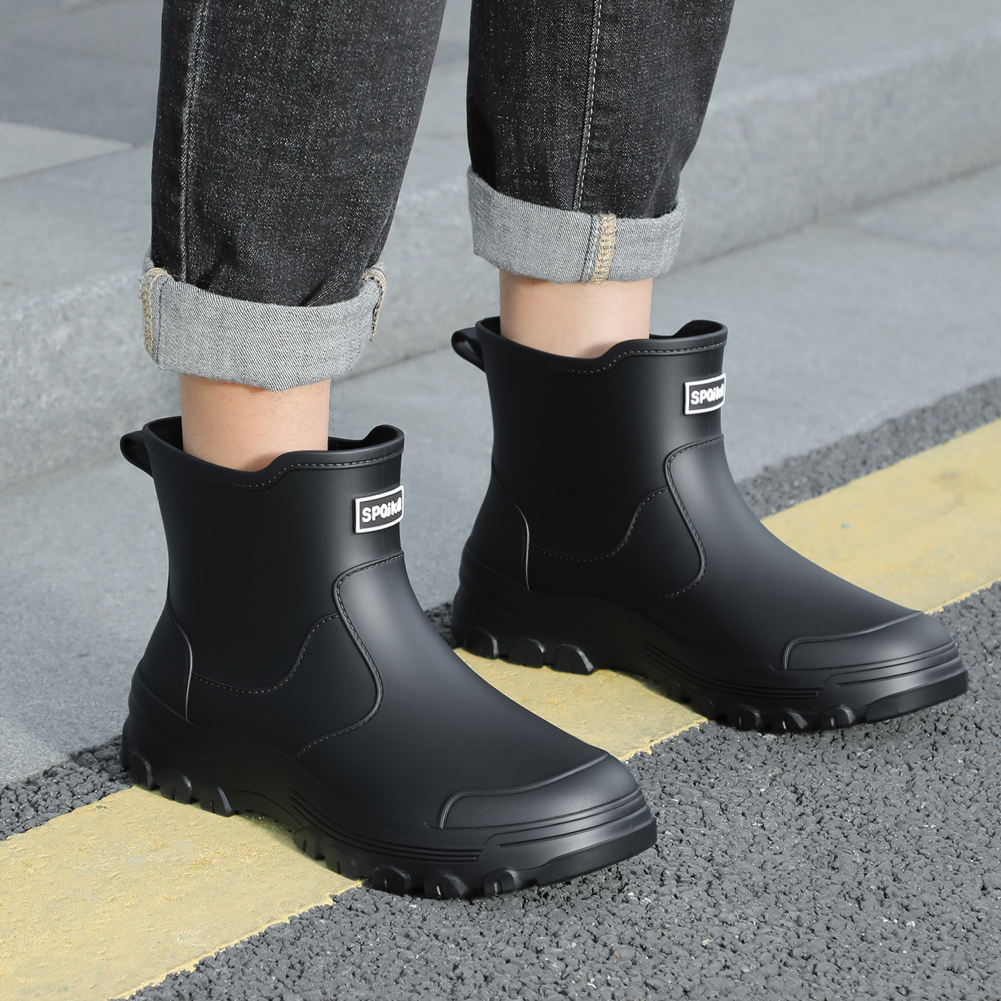 Fashionable new style men's mi - Fishing Boots avis et prix