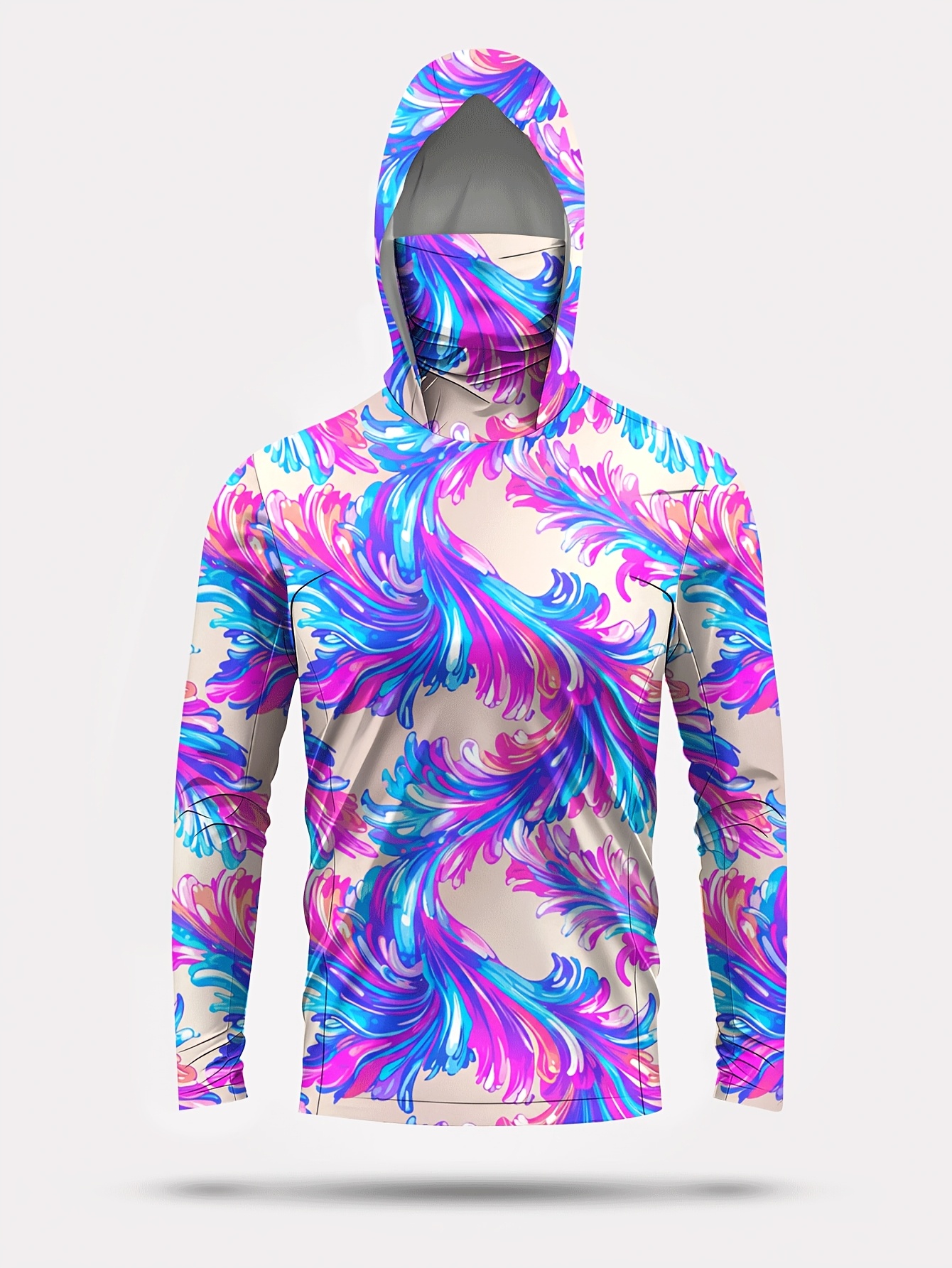 Men Hood Fishing Shirt long sl - Fishing Shirt Uv Protection avis et prix