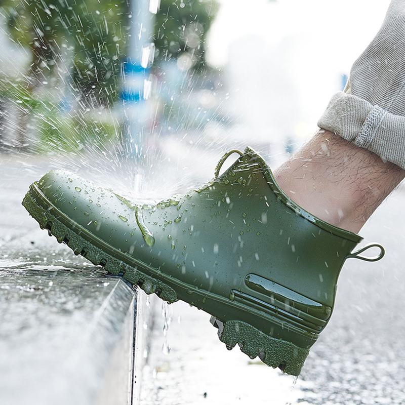 New Fashion Men Rain Boots Pla - Fishing Boots avis et prix