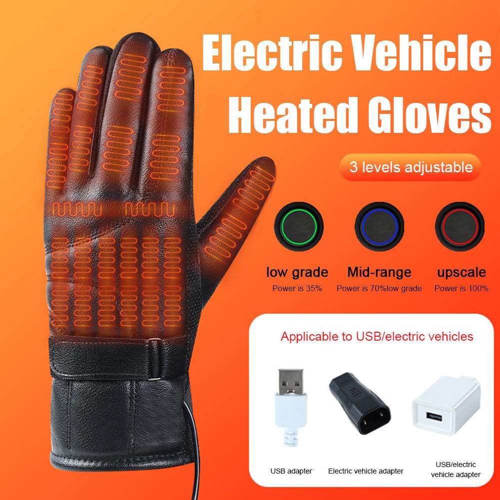 1 Pair USB Heating Gloves Rech - Fishing Gloves avis et prix
