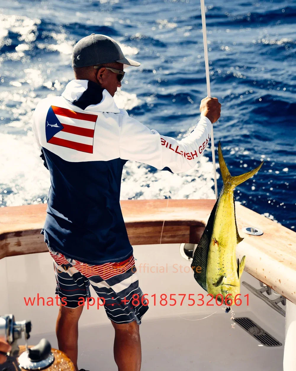 Fish Gear Mens Long Sleeve Fis - Fishing Jacket Waterproof avis et prix