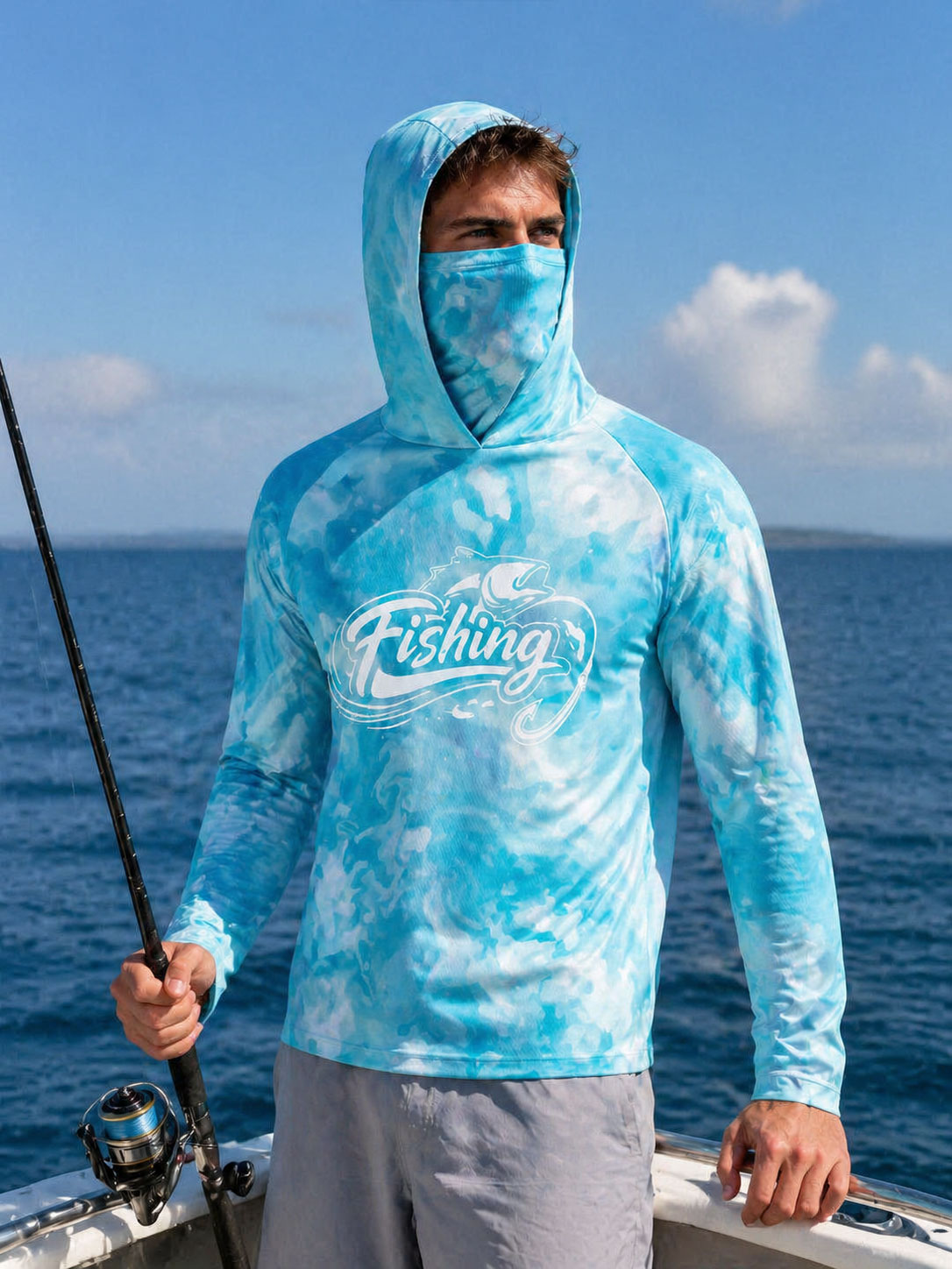 Fishing Shirt Hooded Men Fishi - Fishing Hoodie avis et prix