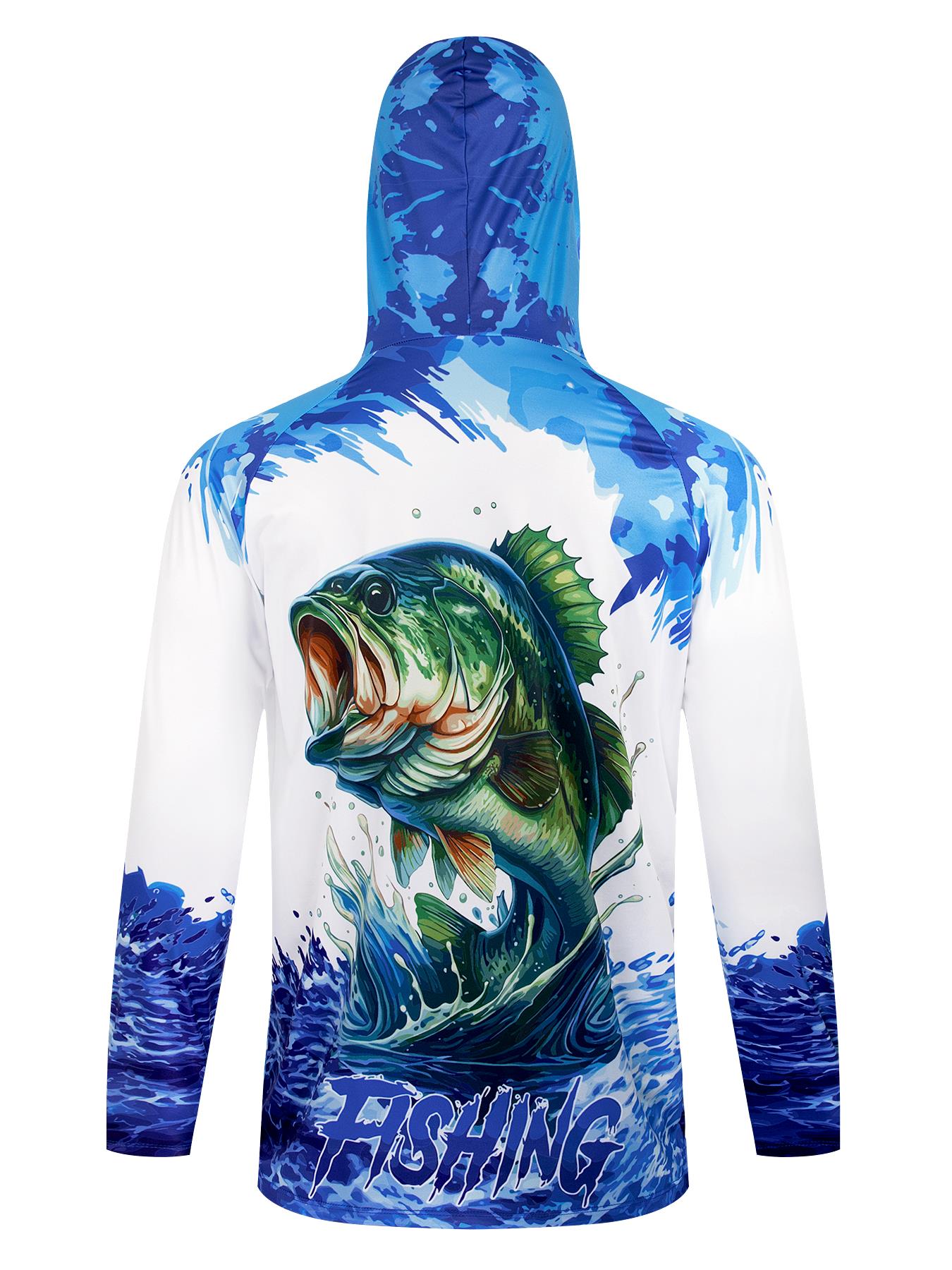 Fishing Hooded Shirt Upf 50 Fi - Fishing Hoodie avis et prix