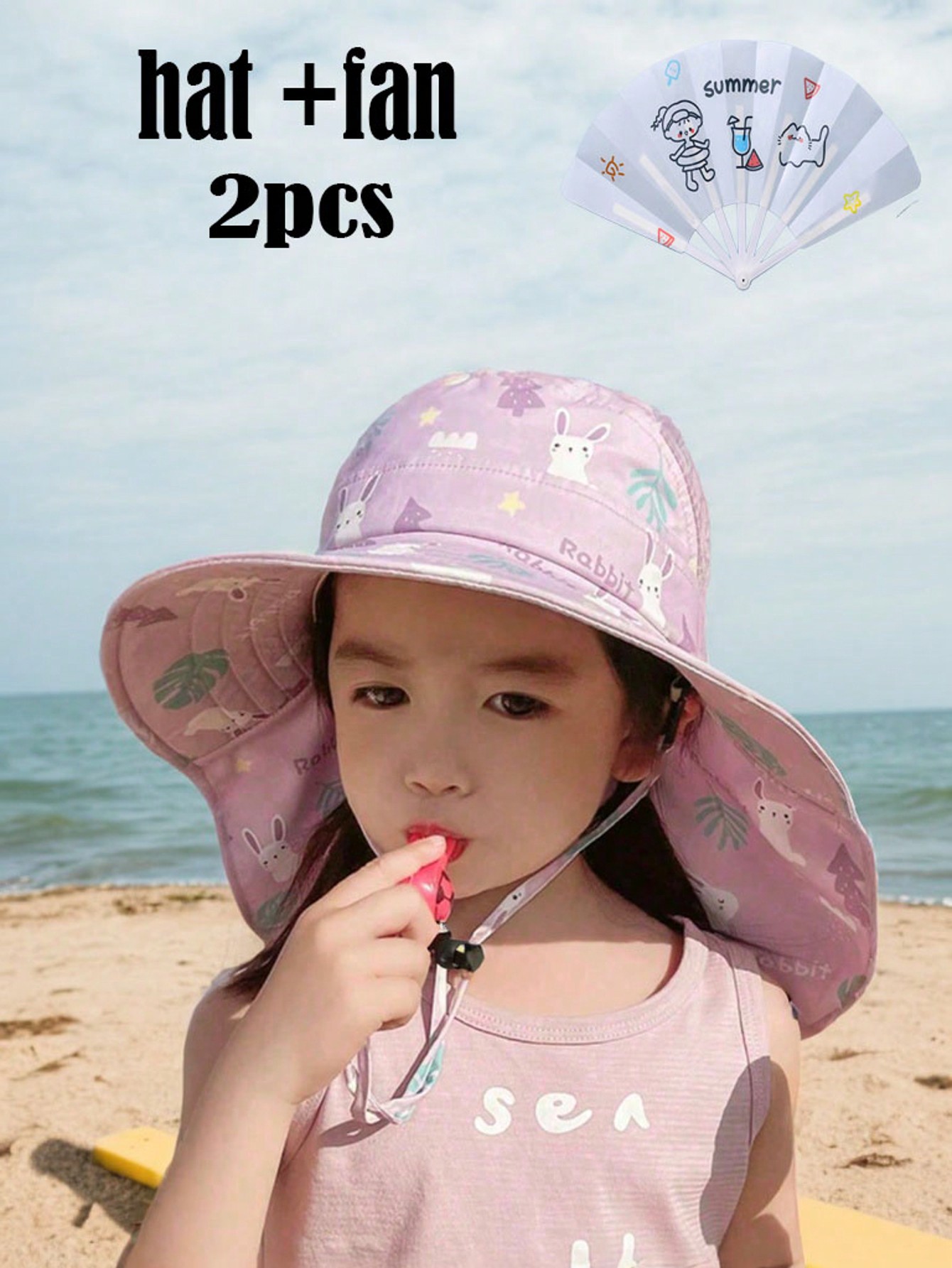 Cartoon Cape Kids Summer Sun F - Fishing Hat avis et prix