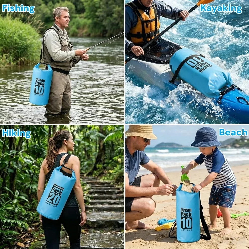 500D Waterproof Dry Bag Floati - Fishing Bag Waterproof avis et prix