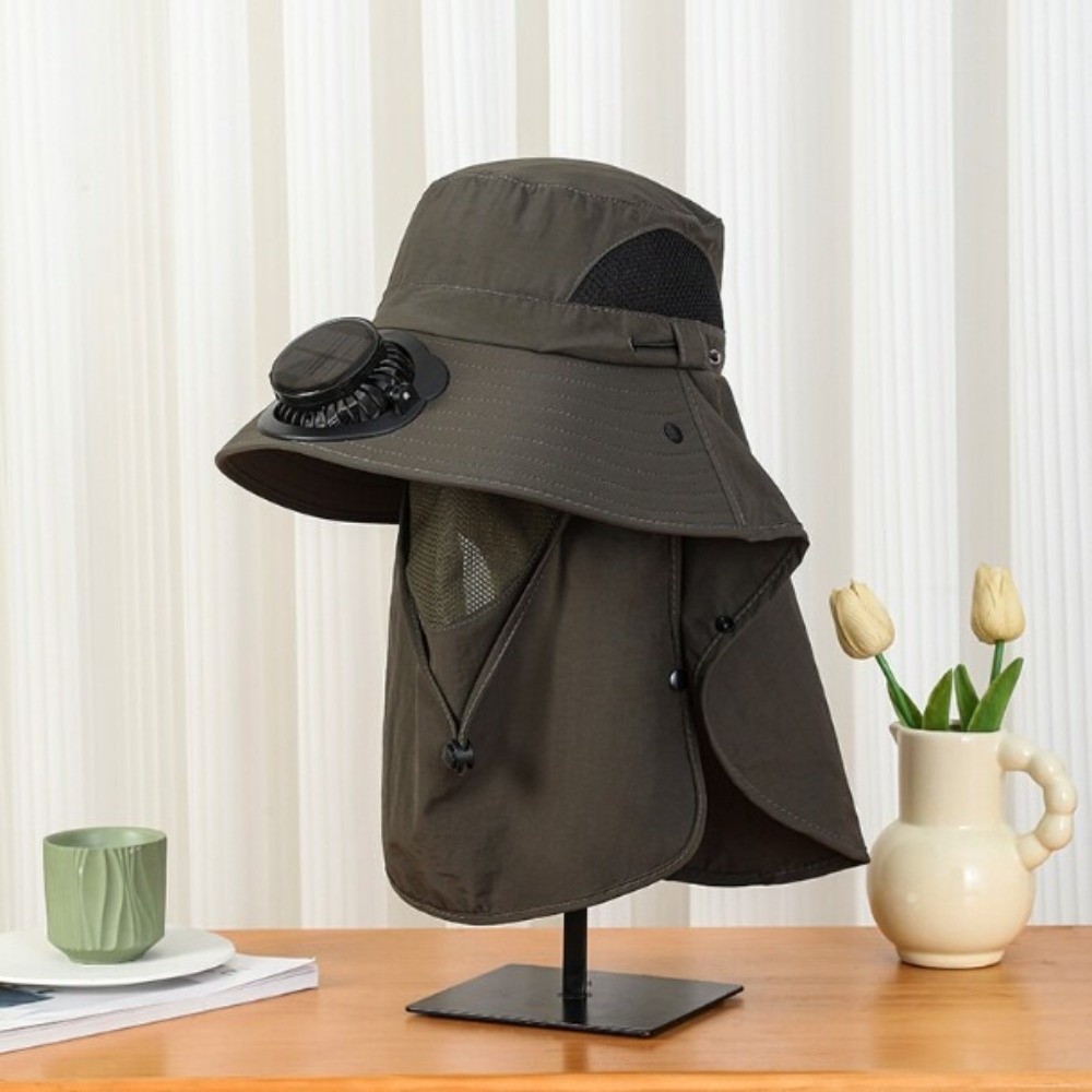 Portable Solar Rechargeable Fa - Fishing Hat avis et prix