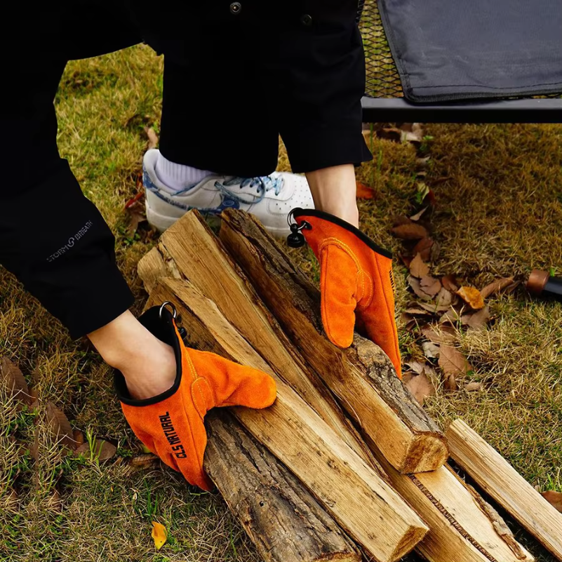 Heat Resistant BBQ Gloves, Cow - Fishing Gloves avis et prix