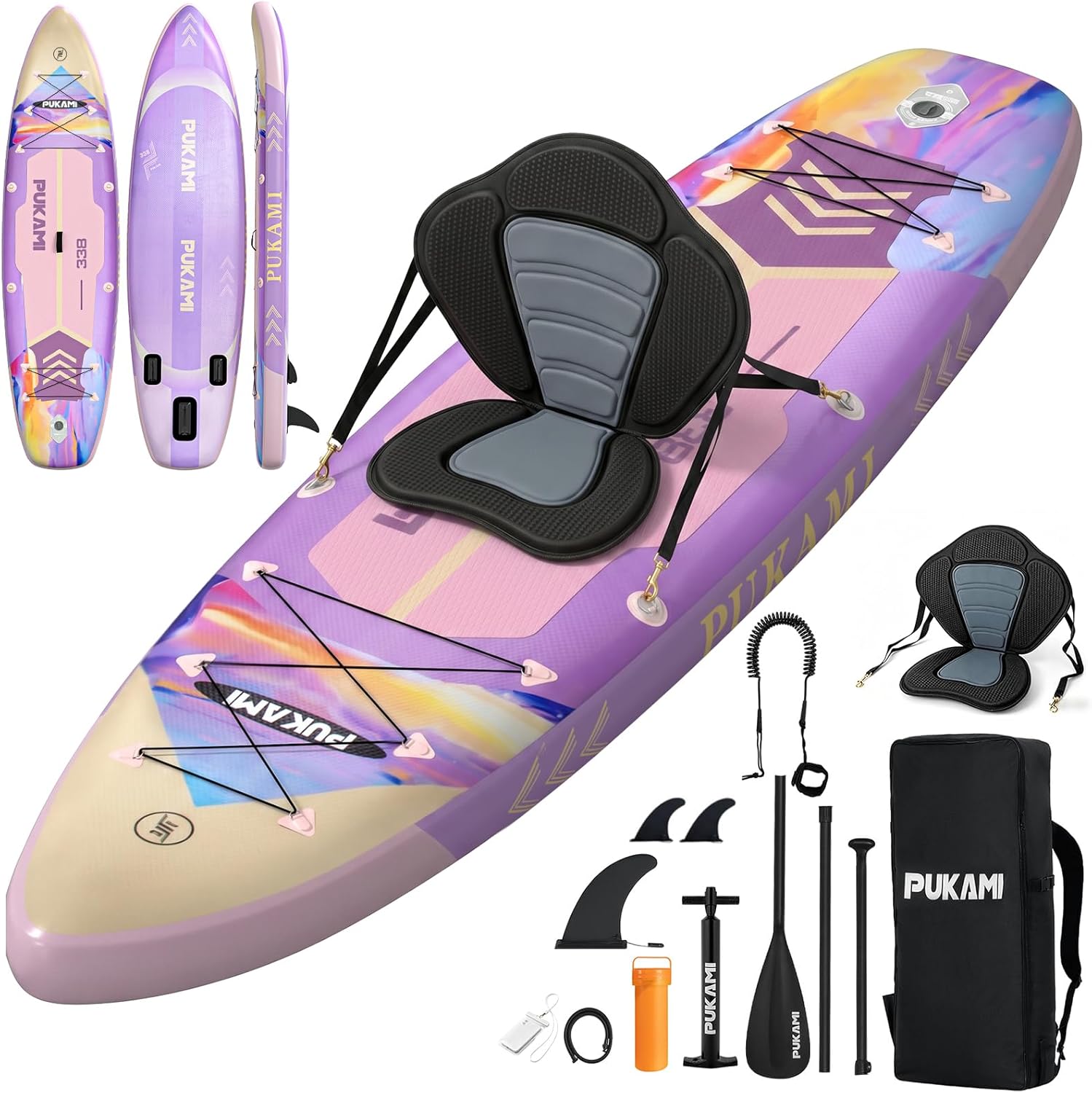 Extra Wide Inflatable Stand Up - Fishing Backpack avis et prix