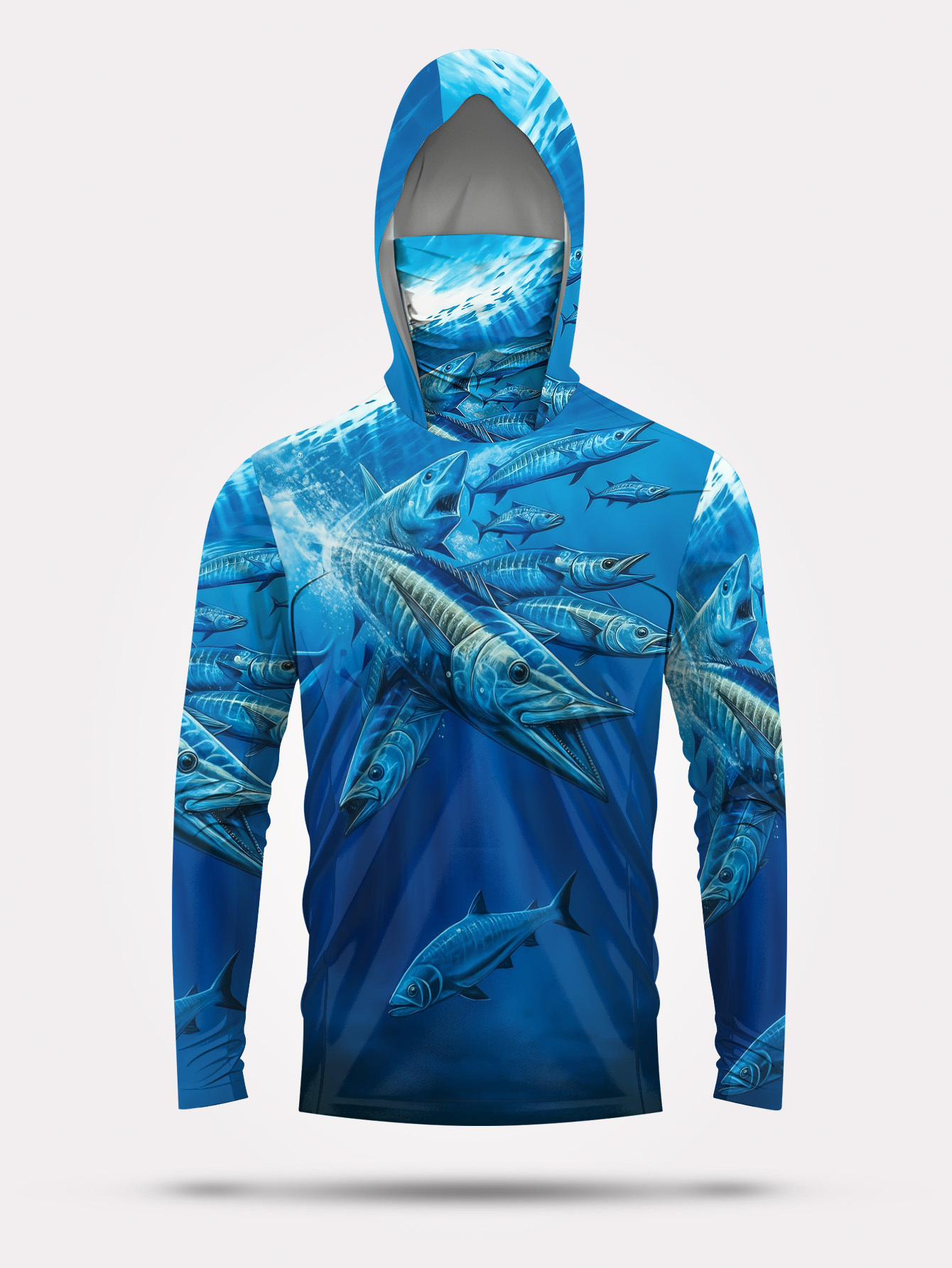 Men Hood Fishing Shirt long sl - Fishing Shirt Uv Protection avis et prix