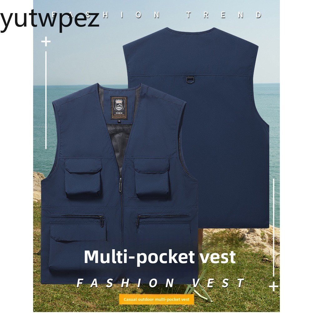 Men's Outdoor Hiking Sports Su - Fishing Vest avis et prix