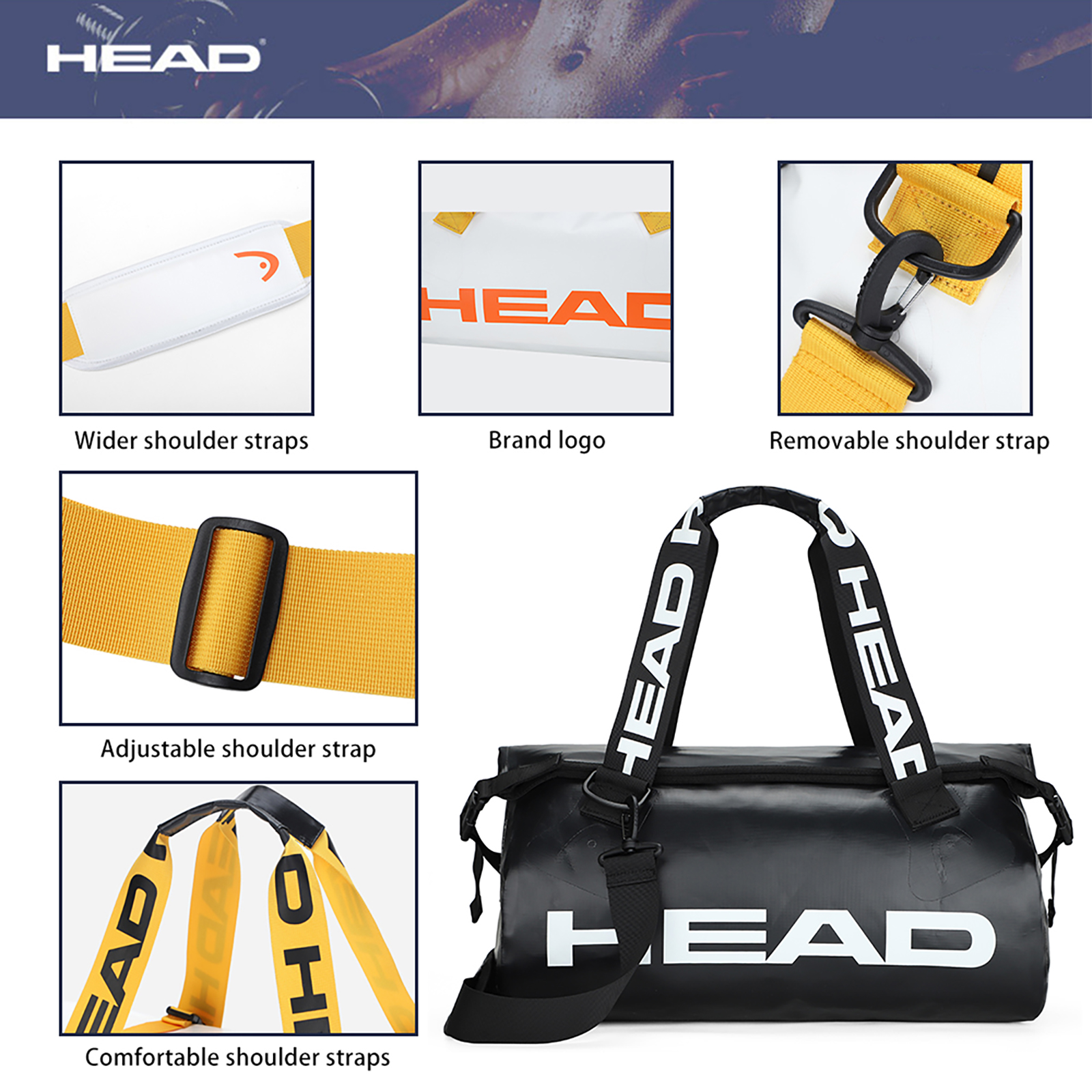 HEAD Fully Waterproof Travel D - Fishing Bag Waterproof avis et prix