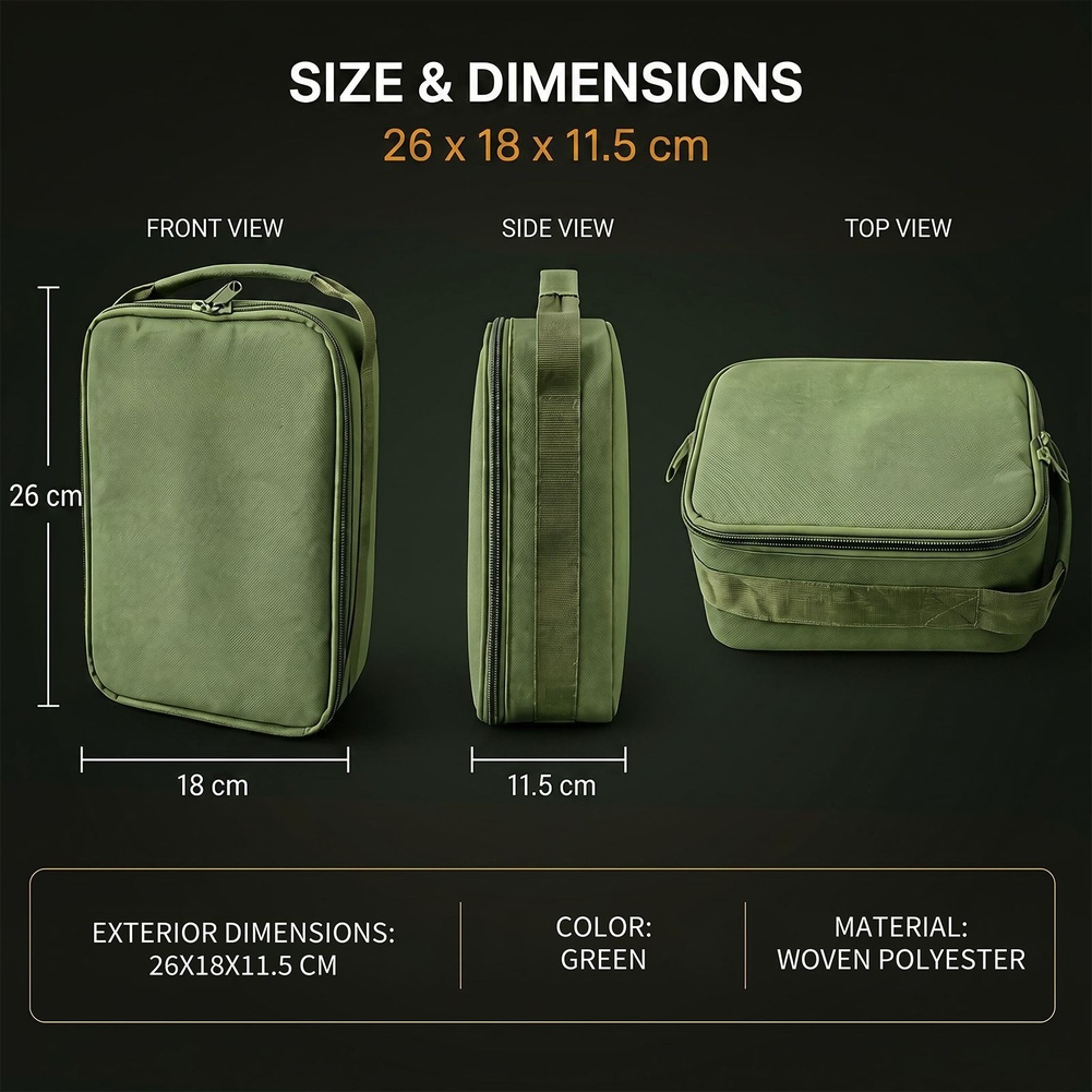 Green Fishing Tackle Storage B - Fishing Bag Waterproof avis et prix